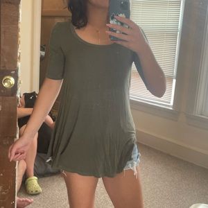 Army Green Soft and Sexy Tshirt